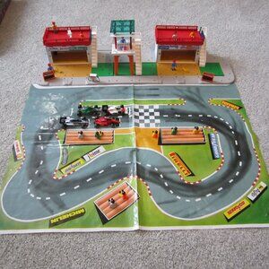 1984 Majorette Majokit 7602 - F1 Race Track & Stand - Incomplete - Used